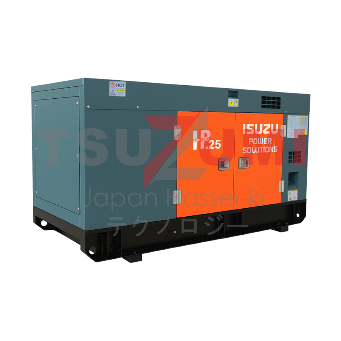 Genset Silent Diesel 25 Kva Isuzu IP25Kva